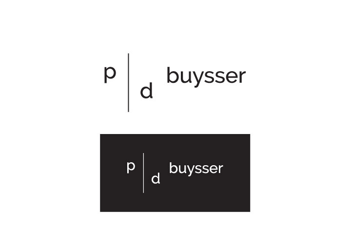 Ontwerp / voorstel logo Pieter De Buysser