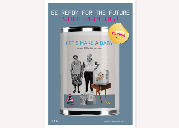 'Be ready for the future, START PRINTING',  (2014)